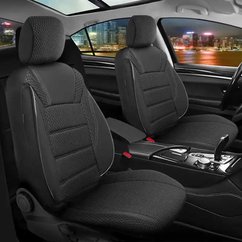 Ajánlat Autó üléshuzatok Chrysler 300C 2005-2010 PALERMO_Fekete 2+3