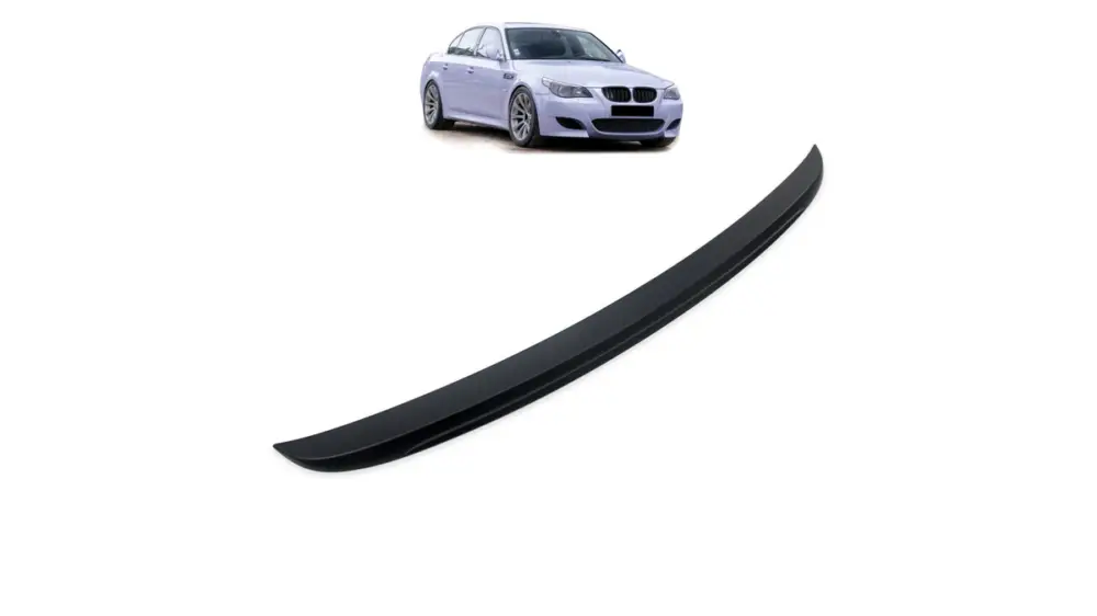 Exkluzív ajánlat Első spoiler BMW 5 2001-2010 E60 matt fekete