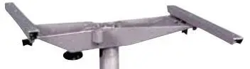 Asztallap csúszómechanikája a Zwaardvis asztallábakhoz, 490/240 mm Biztonságos vásárlás