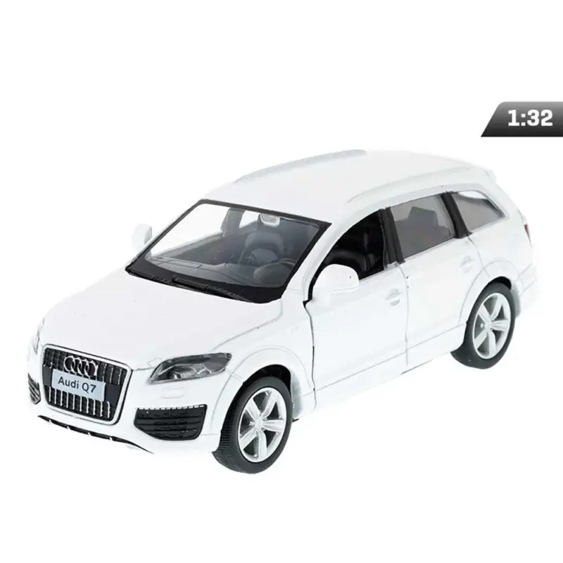 Audi Q7 V12 modellautó 1:32 – fehér Gyors kiszállítás