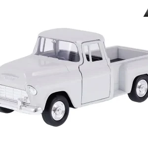 1:34-es modell, 1955 Chevrolet Stepside Pick Up, fehér (A00880CHSB) Árengedmény