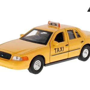 1:34-es modell, 1999 Ford Crown Victoria Taxi, sárga (A880FCVTZ) Szezonális akció