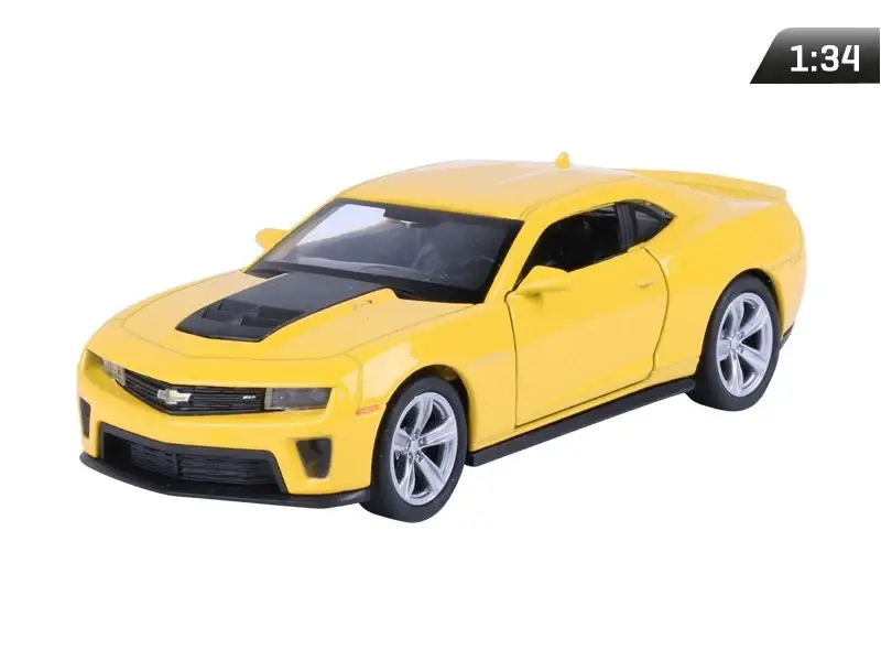 1:34-es modell, CHEVROLET Camaro ZL1, sárga (A880CHCZZO) Gyors kiszállítás