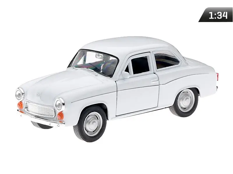 Alacsony ár 1:34-es modell, PRL Syrena 105, fehér (A884S105B)