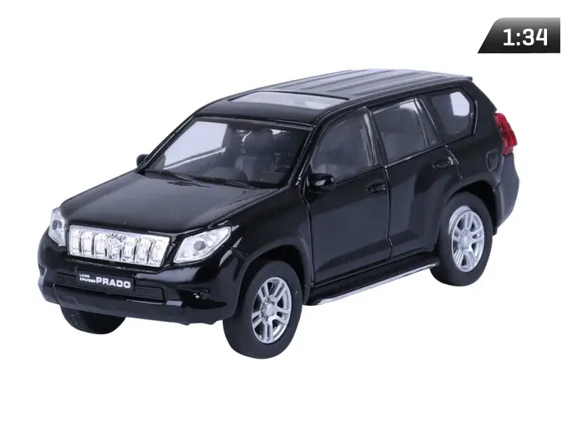1:34-es modell, TOYOTA Land Cruiser Prado, fekete (A880TLCPC) Kedvezményes ár