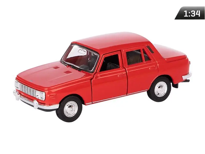 Szezonális akció 1:34-es modell, WARTBURG 353, piros (A884W353C)