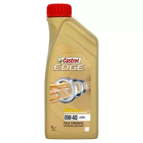 Castrol Edge Titanium 0W-40 1 L motorolaj Legnépszerűbb
