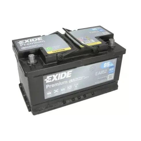 Exide Premium EA852 12V 85Ah 800A Jobb+ akkumulátor Alacsony ár