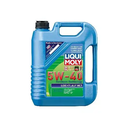 Szezonális akció Liqui Moly Leichtlauf HC7 LM1347+1346 5W-40 motorolaj 5L+1L 6L